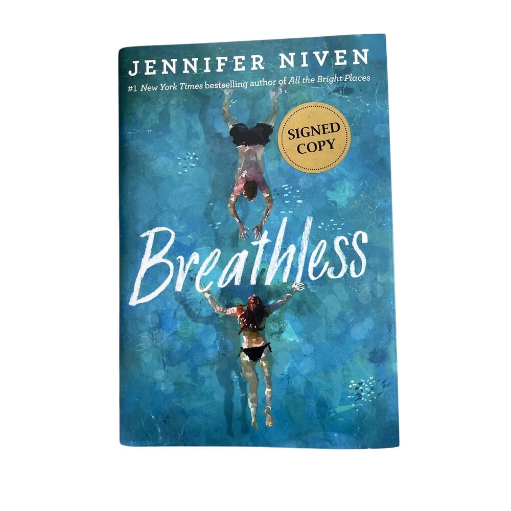 Breathless by Jennifer Niven (Hardcover, 2020) Signed Copy 1st Edition W/ DJ
